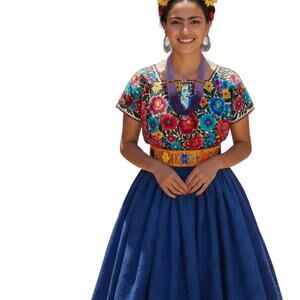 Mexican Folkloric belt day of the dead 5 de Mayo colorfull mexico todo corazon